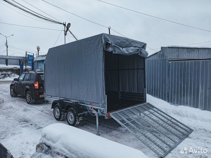 Прицеп для снегоходов и других грузов, 3,5*1,95м