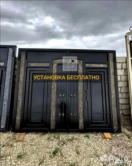 Ворота в Махачкале из цеха