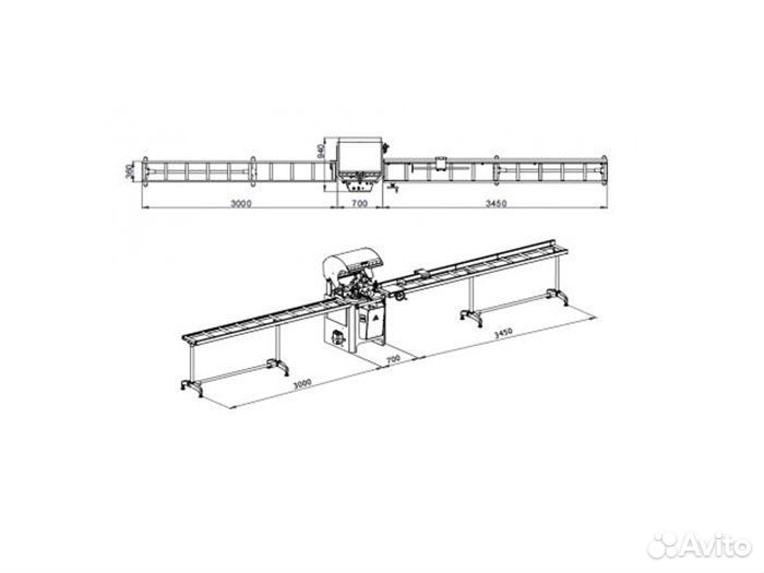 Дисковая пила по алюминию TLG-352-SA