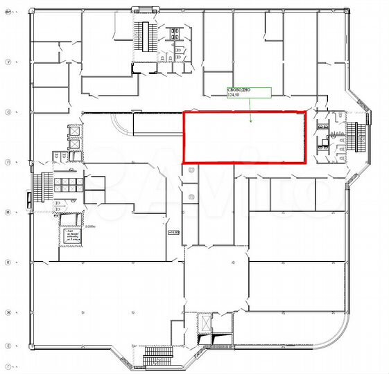 Офис, 124.5 м²