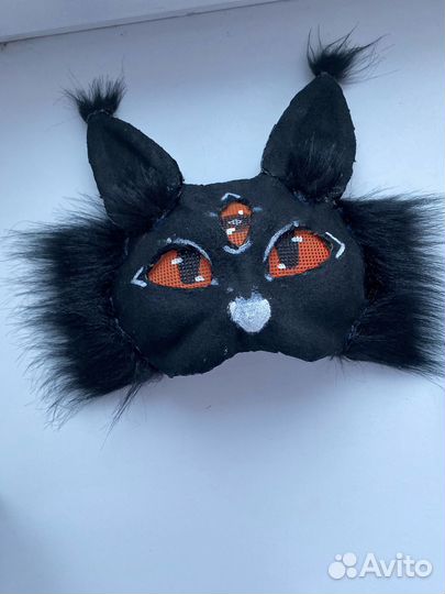 Маска для квадробики кошка