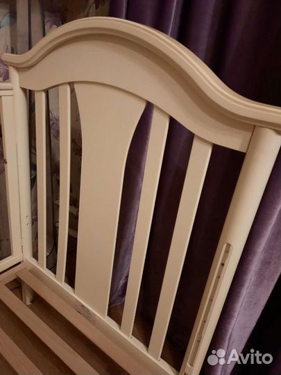 Детская кровать pali и матрас plitex