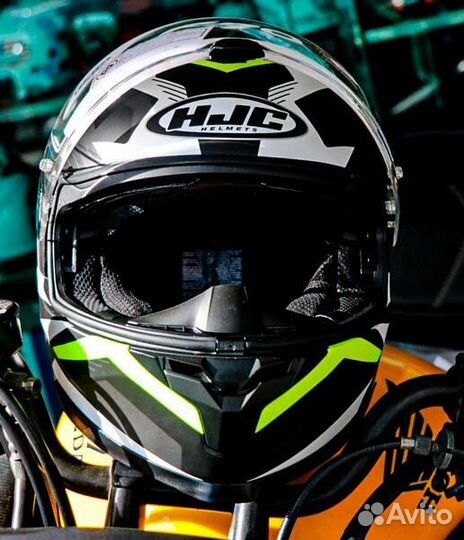 Мотошлем HJC C70 troky MC4HSF