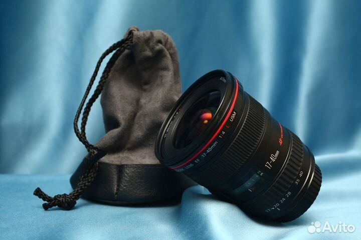 Canon EF 17-40mm f/4L USM в изумительном состоянии