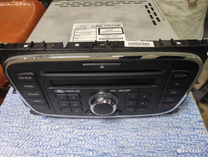 Магнитола ford 6000cd