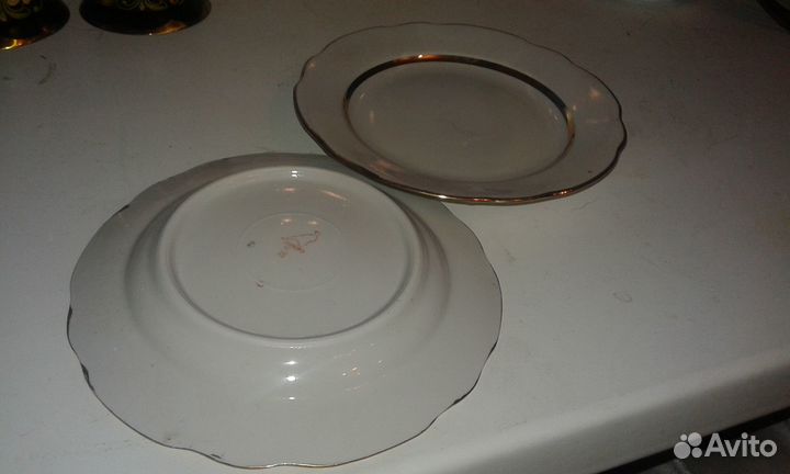 Тарелки дулево СССР набор из 4шт, 4 набора