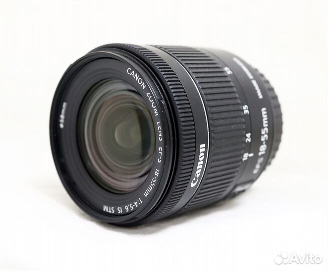 Объектив Canon EF-S 18-55 f/4-5.6 IS STM