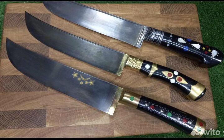 Узбeкский нoж пчaк