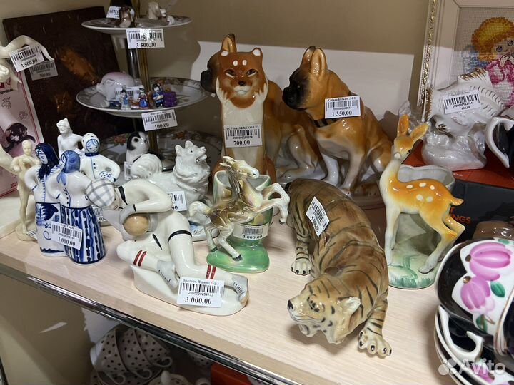 Статуэтки фарфор СССР и Европа