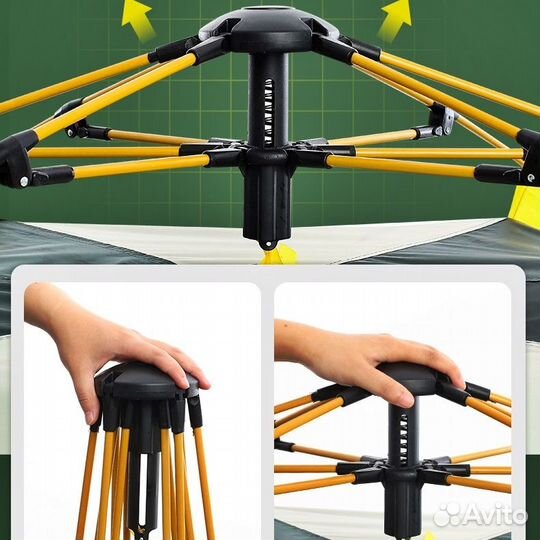 Палатка 3-4 местная