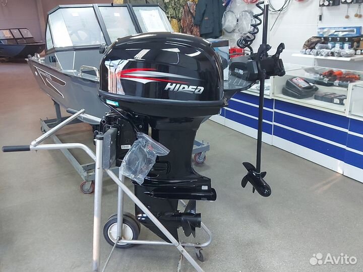 Лодочный Мотор Hidea hd40fes+винт+масло