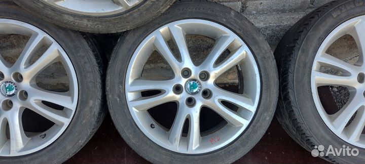 Комплект колес Skoda Fabia на 16