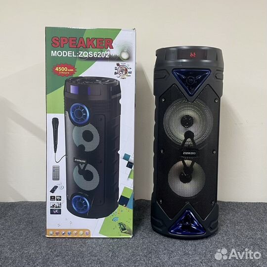 Блютуз колонка с караоке