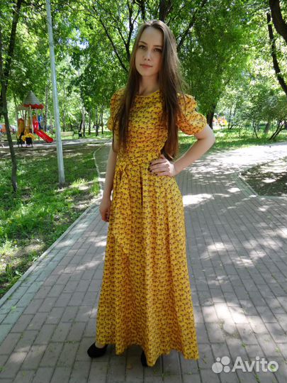 Платье длинное в пол Aron, S, M, L. Новое