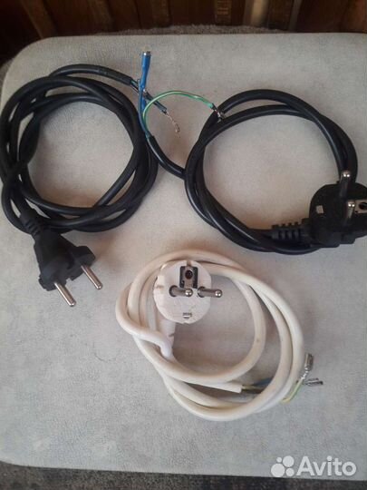 Эл.провода с выкл. и вилками евро и классика