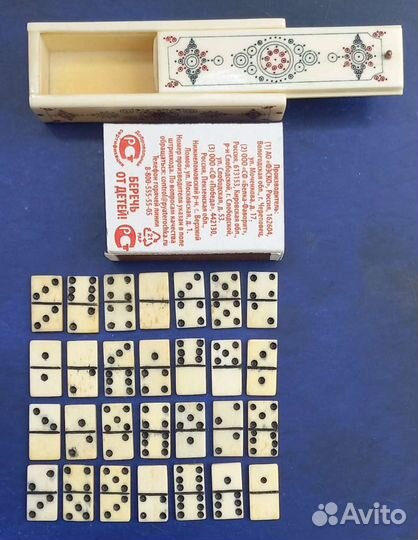 Домино ручной работы