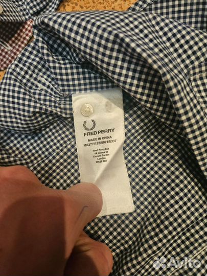 Рубашка fred perry