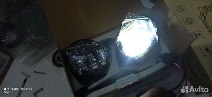 Audi a6c5 рестайлинг led птф линзованные