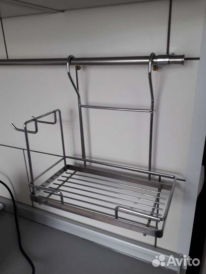 Полка металлическая на кухню