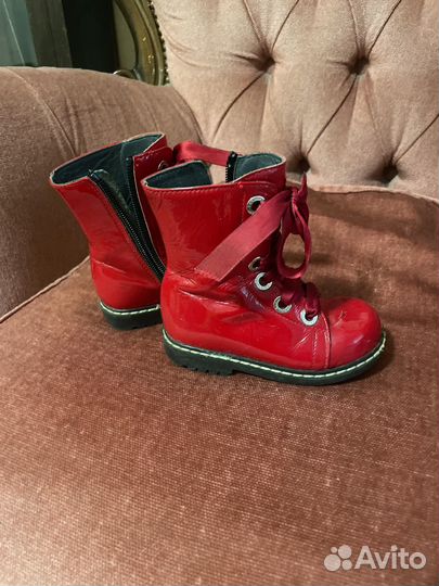 Ботинки для девочки натуральная кожа 23р