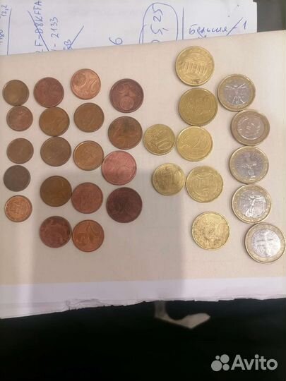 Монеты Евро