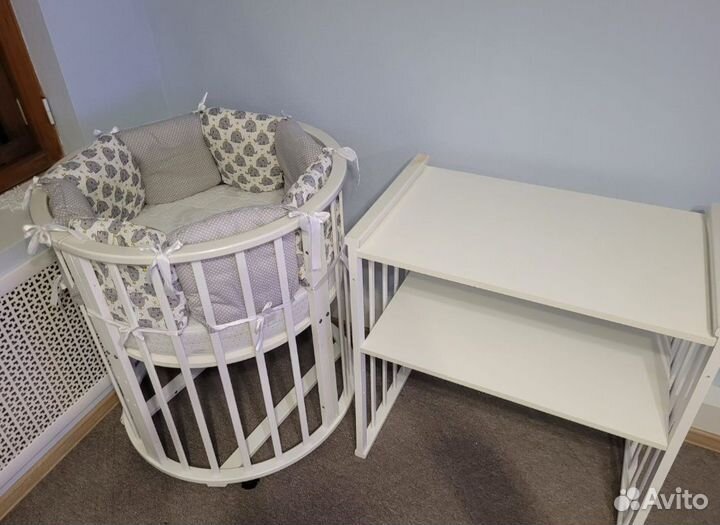 Кровать трансформер детская с принадлежностями