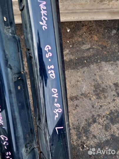 Lexus GS350 порог правая