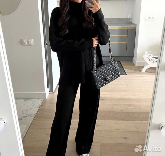 Вязаный костюм