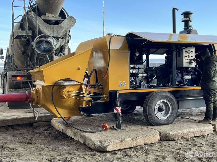 Бетононасос стационарный 40 кубов