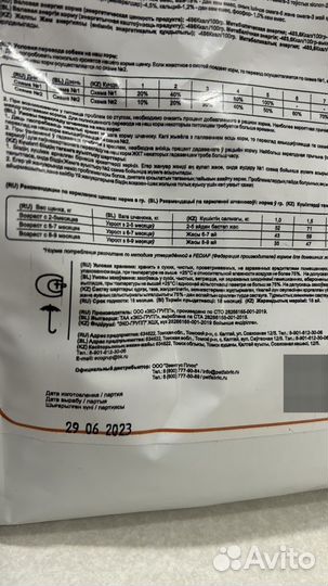 Сухой корм для собак