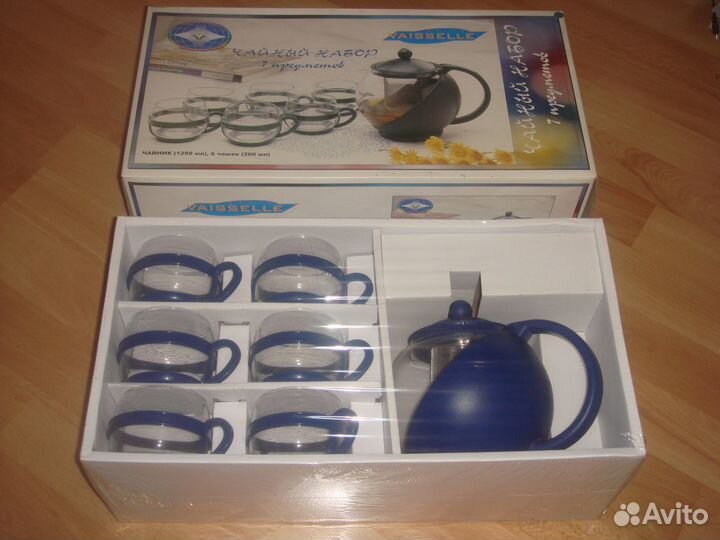 Чайный сервиз (стекло)