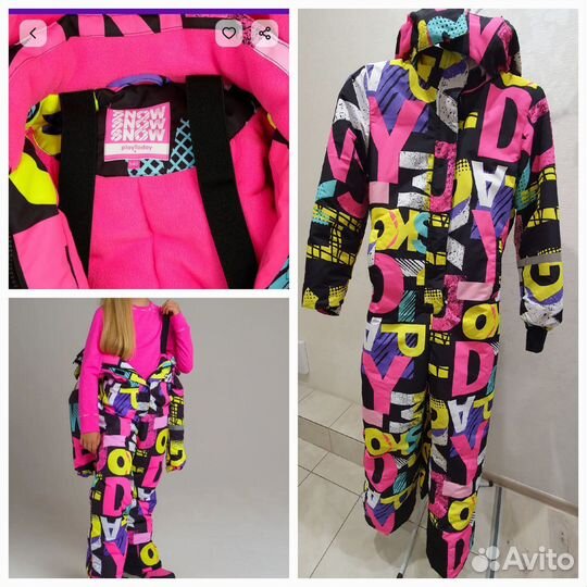 Зимний комбинезон для девочки