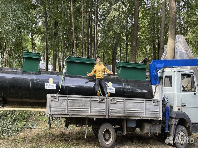 Установка септика под ключ