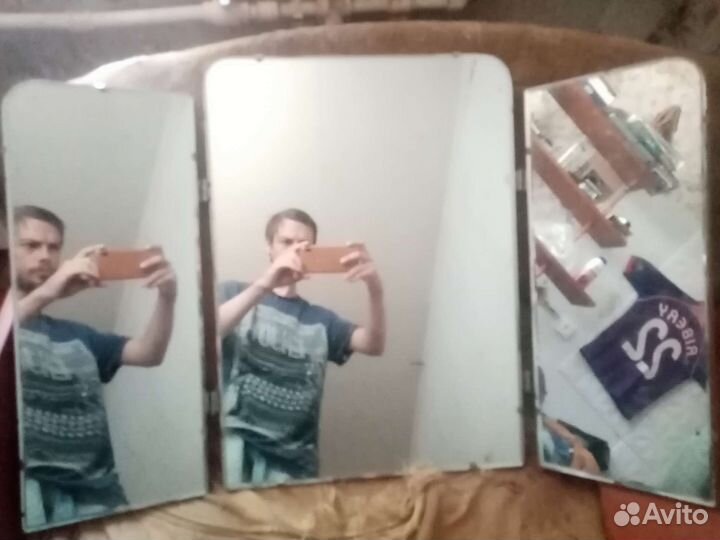 Зеркало трехстворчатое СССР