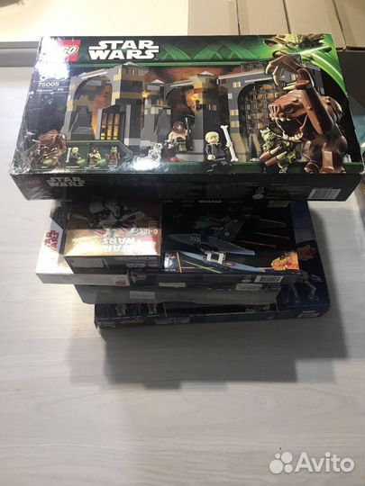 Lego более 100 коробок