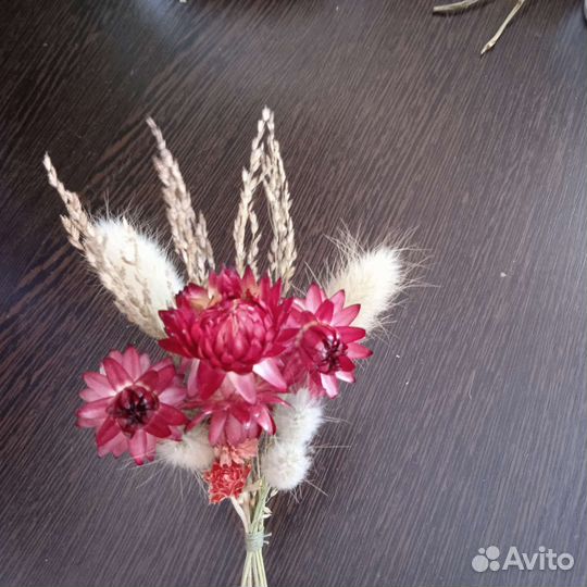 Букеты сухоцвет мини