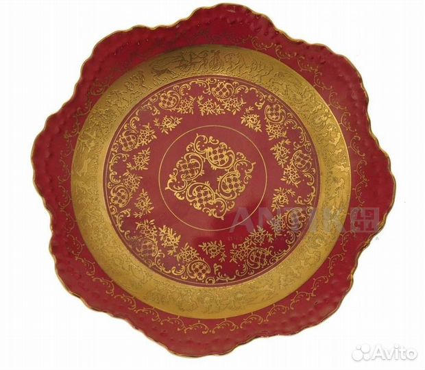 Тарелка. Винтажный фарфор из Чехии