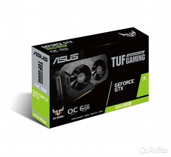 Новая Asus tuf gaming 1660s на гарантии