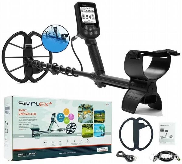 Металлоискатель nokta / makro simplex+