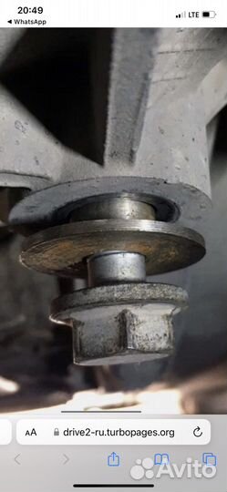 Втулки подрамника vw skoda audi