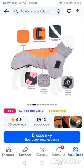 Одежда для собак