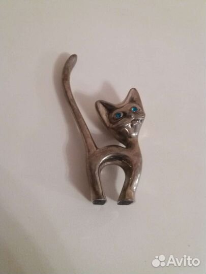 Статуэтка д/колец кошечка СССР