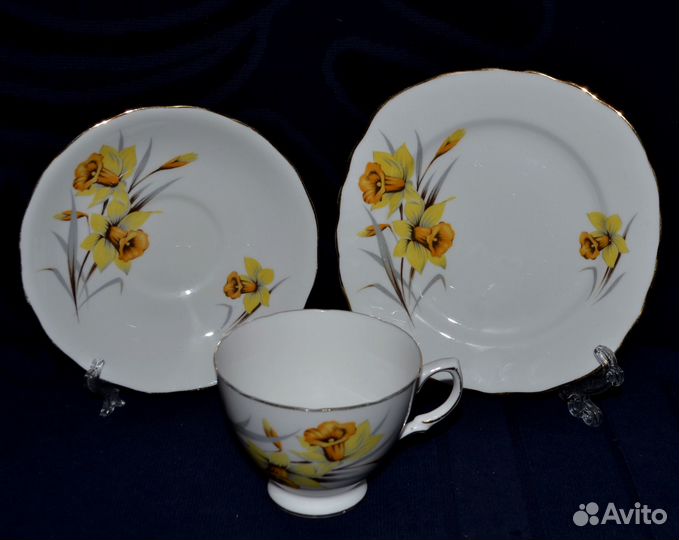 Чайная тройка,трио, Crown Royal, Англия