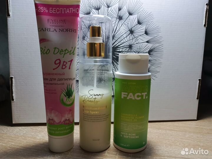 Косметика для волос, лица и тела