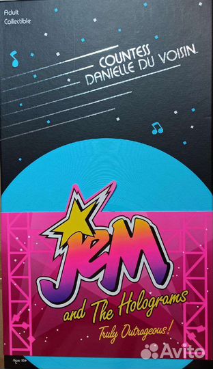 Countess Danielle DuVoisin JEM& holograms nrfb