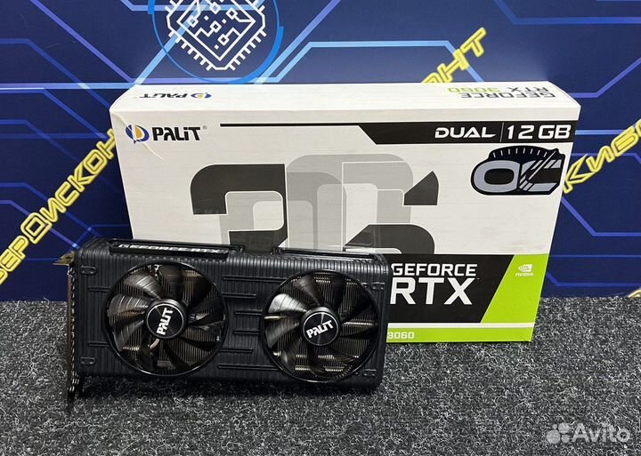 Видеокарта Palit GeForce RTX 3060 Dual OC 12GB