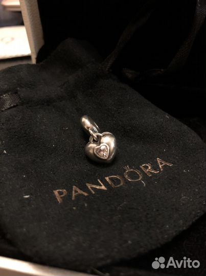 Pandora шарм сердце me & you