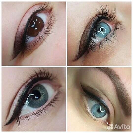 Перманентный макияж бровей, глаз и губ