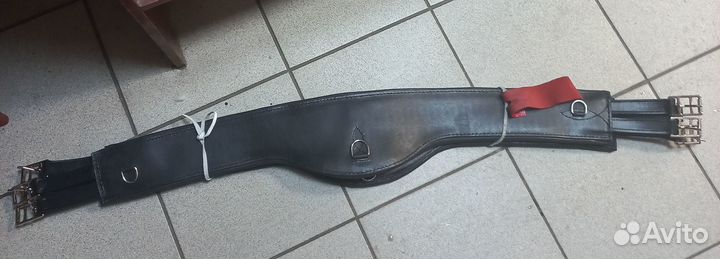 Продам спортивную кожаную подпругу 125см
