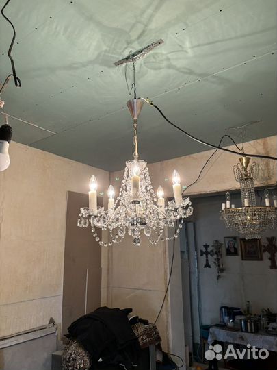 Люстра чехия